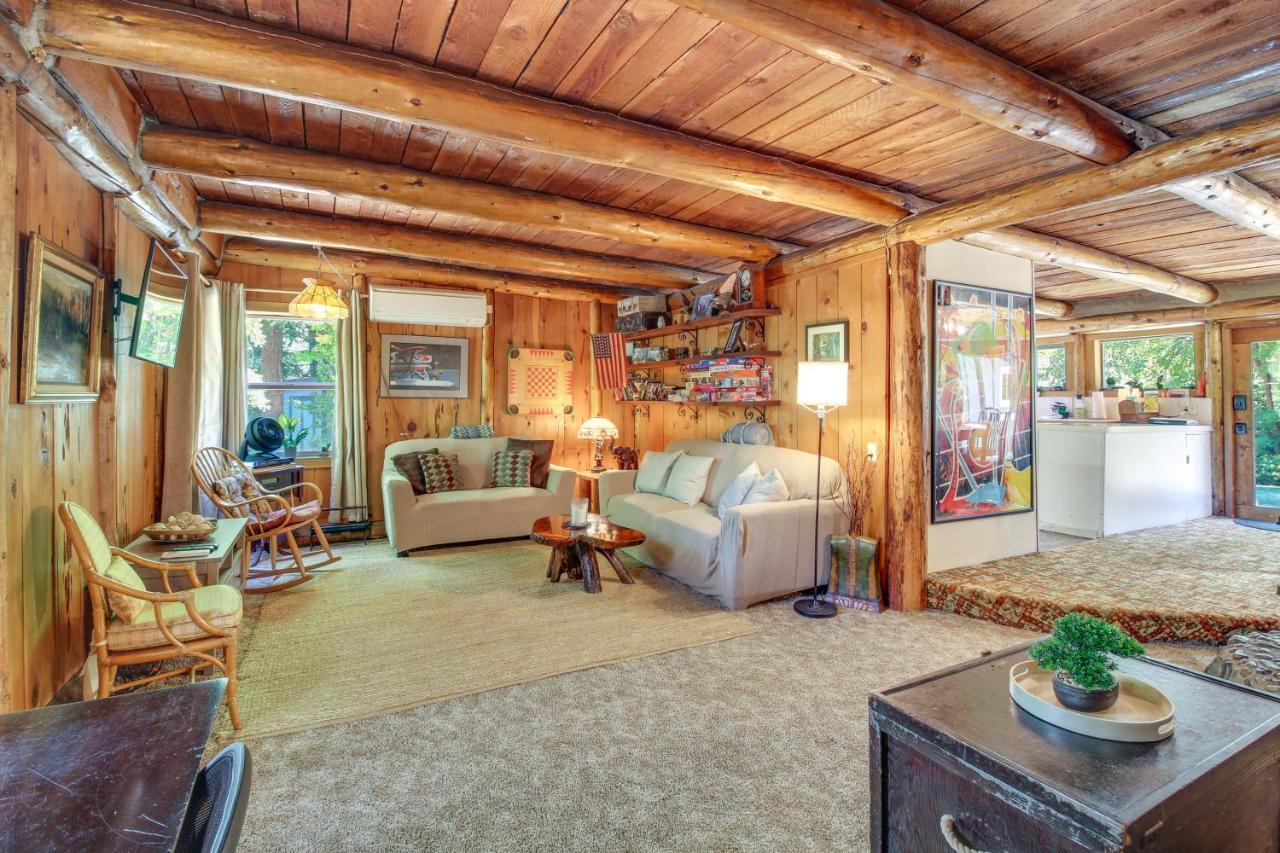 Rustic Bandon Log Cabin On 5 Acres Of Woodlands! Exteriér fotografie