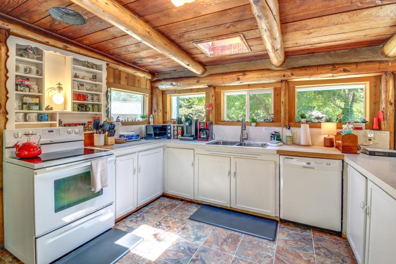Rustic Bandon Log Cabin On 5 Acres Of Woodlands! Exteriér fotografie