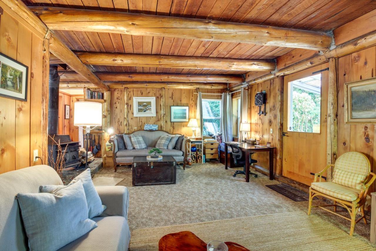Rustic Bandon Log Cabin On 5 Acres Of Woodlands! Exteriér fotografie