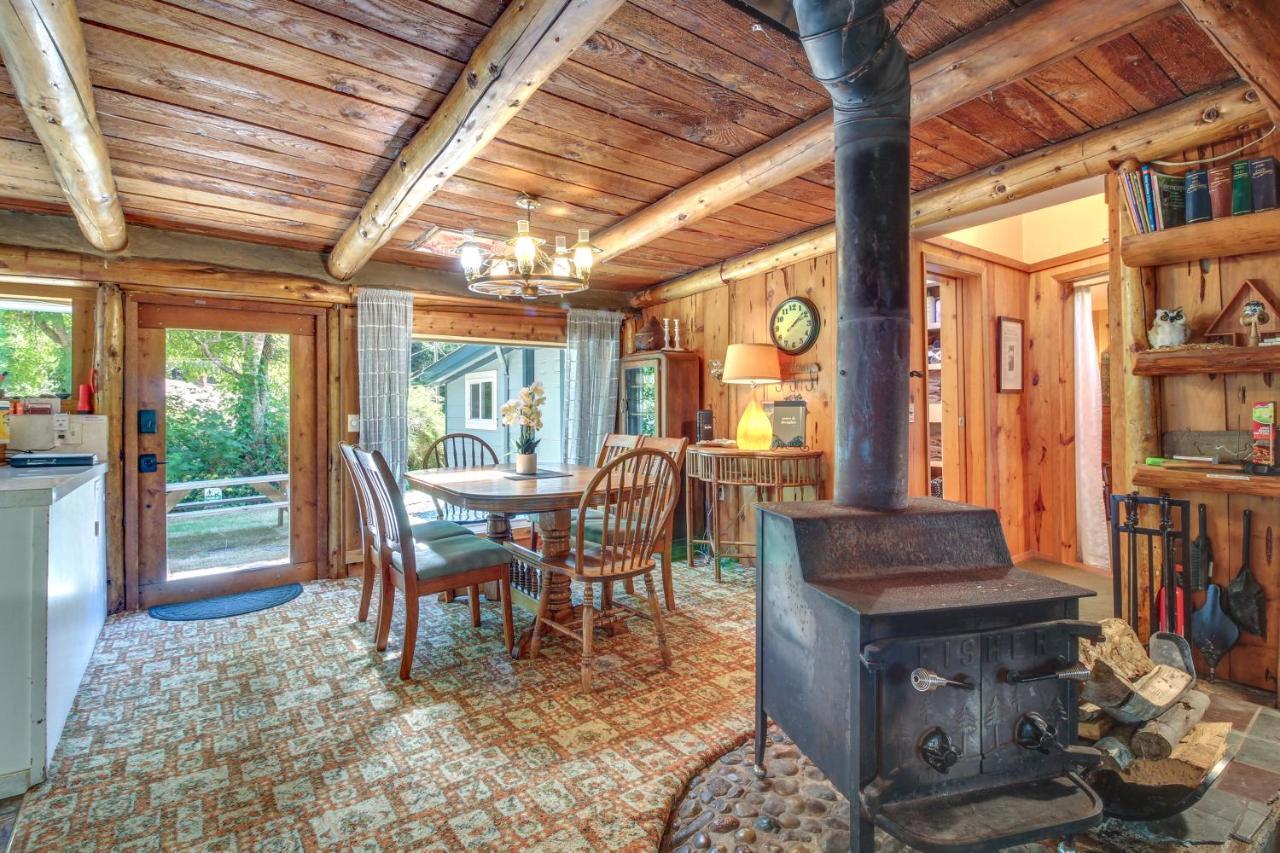 Rustic Bandon Log Cabin On 5 Acres Of Woodlands! Exteriér fotografie